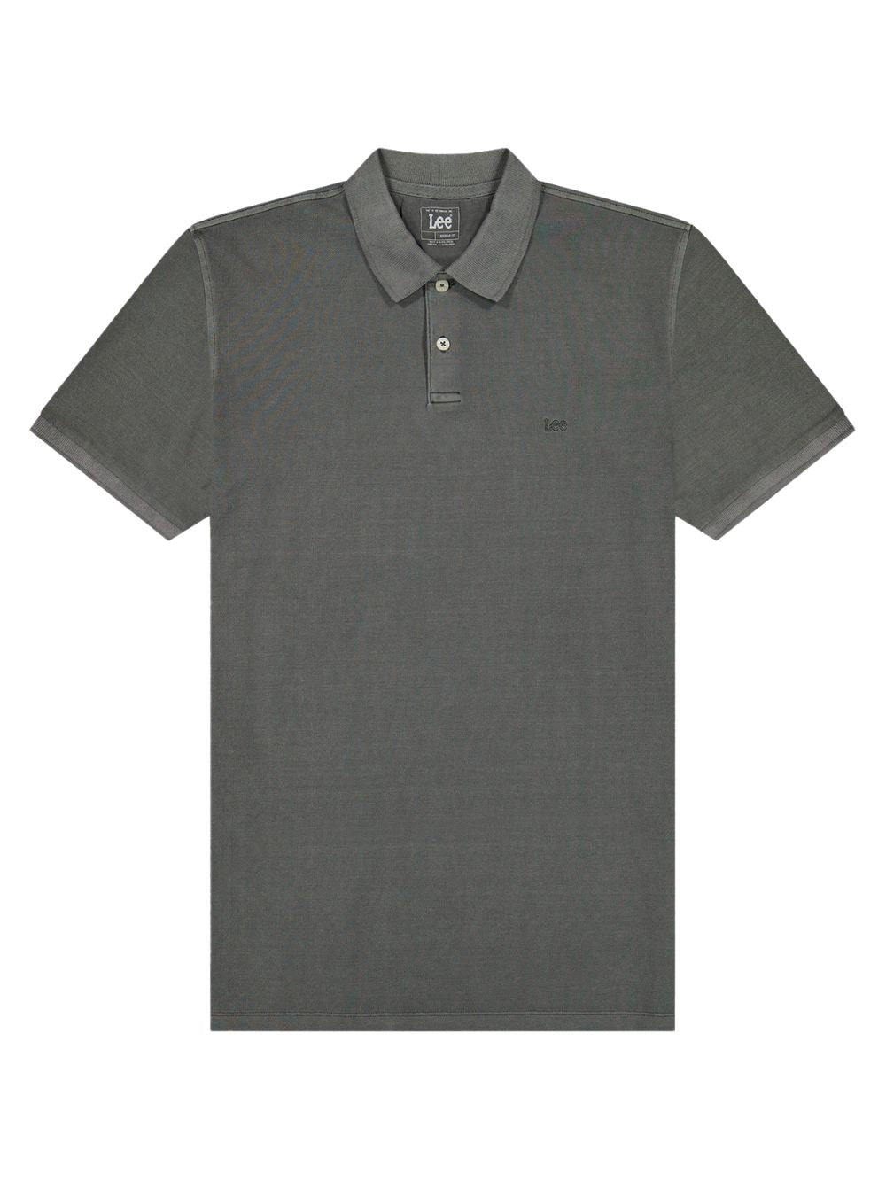 Polo garment dye LEE Uomo - Grigio