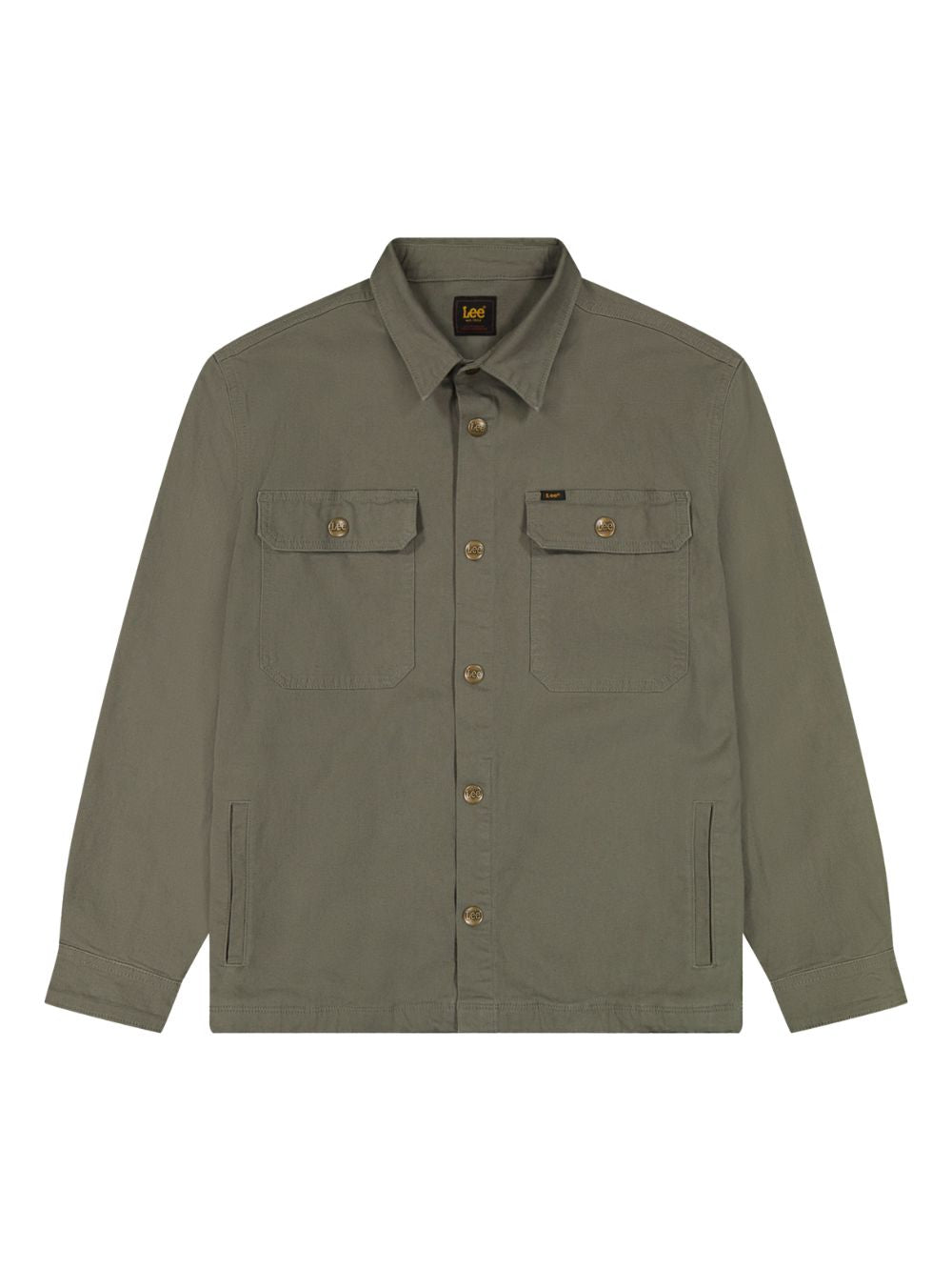 Camicia over 2 pocket LEE Uomo - Verde