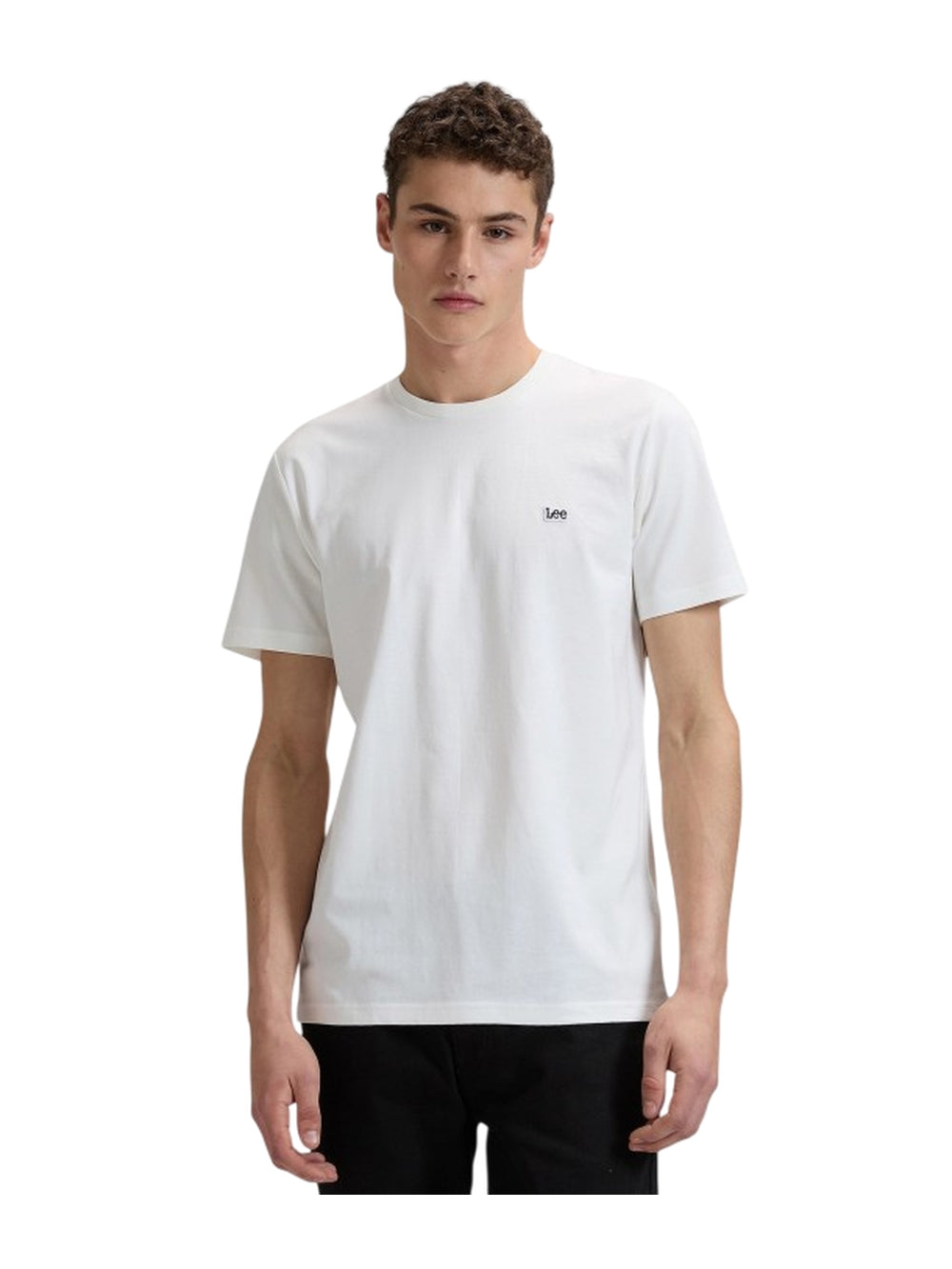 T-shirt ss patch logo tee LEE Uomo - Bianco