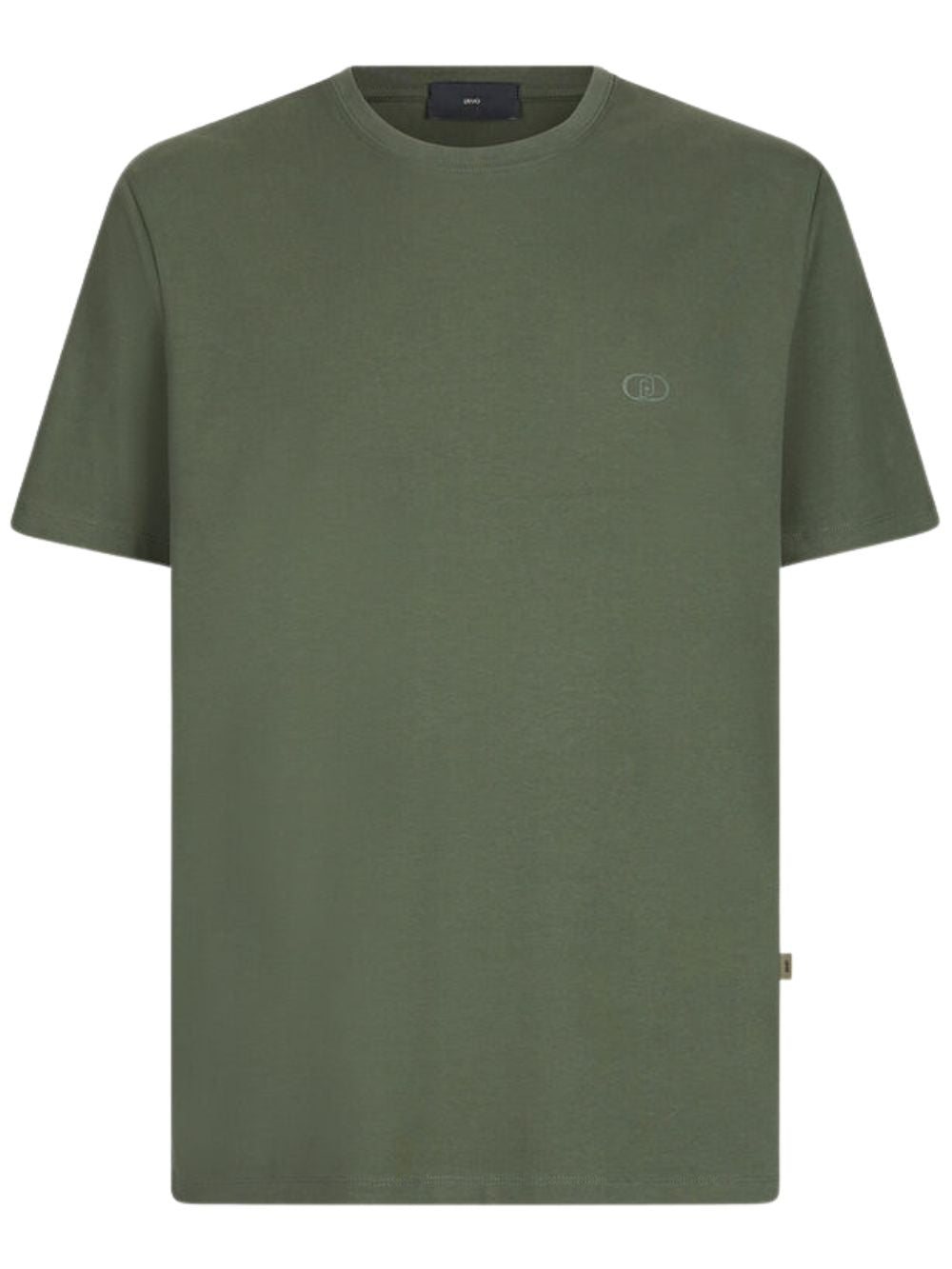 T-shirt basica contrasto LIU JO Uomo - Verde