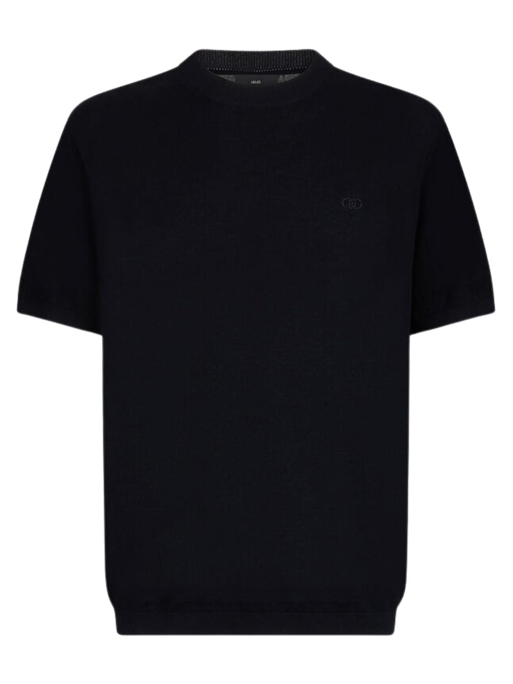 Maglia manica corta crepe LIU JO Uomo - Nero