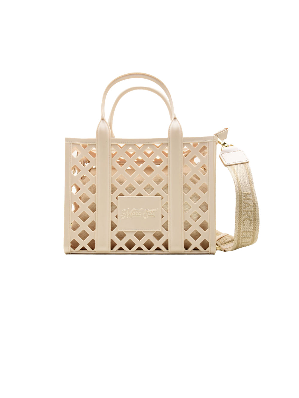 Borsa Flat Plot MARC ELLIS Donna - Beige