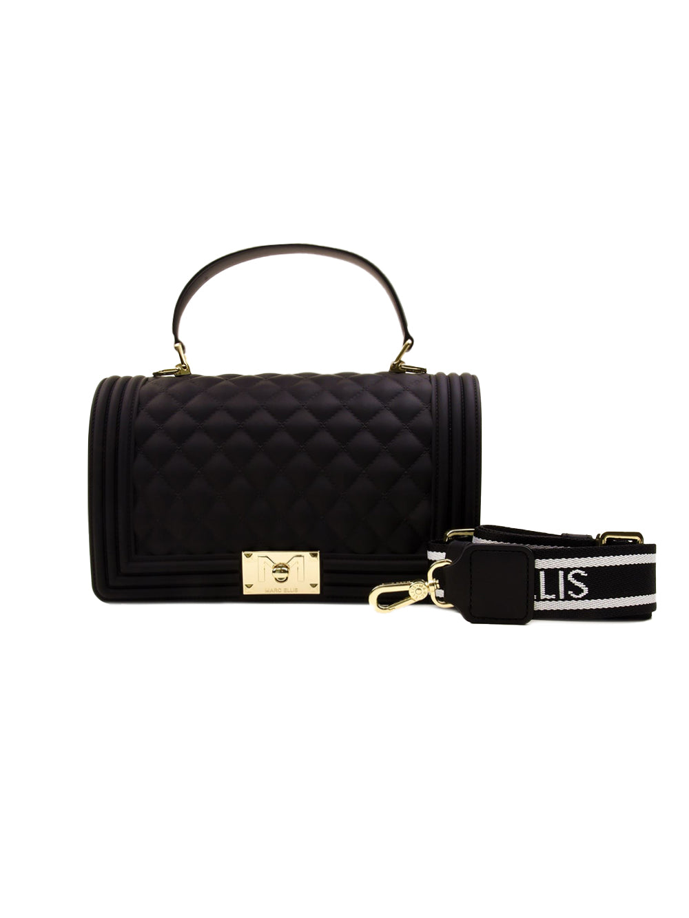 Borsa Flat Square M MARC ELLIS Donna - Nero