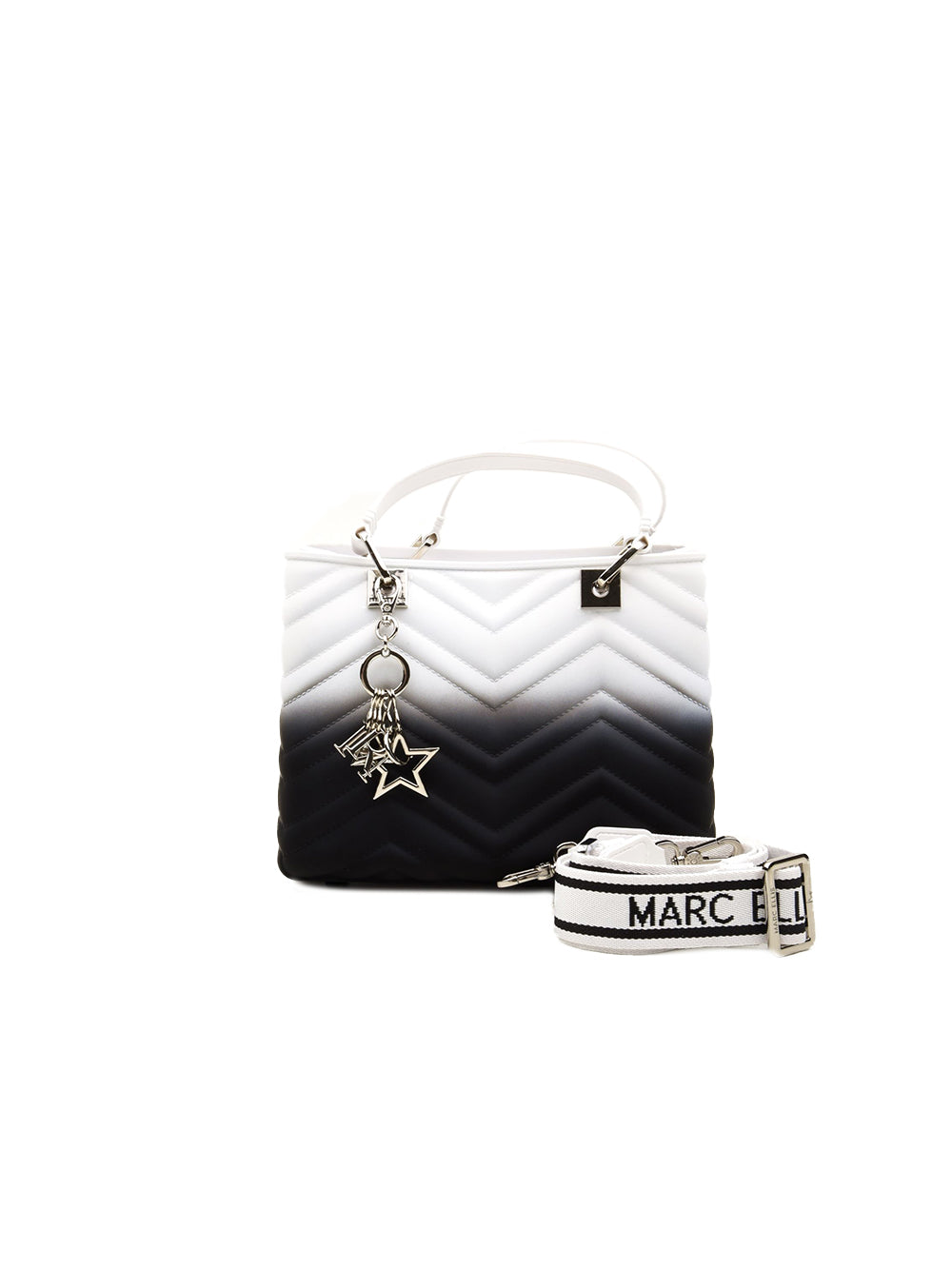 Borsa Krissy Wave M MARC ELLIS Donna - Black/Silver