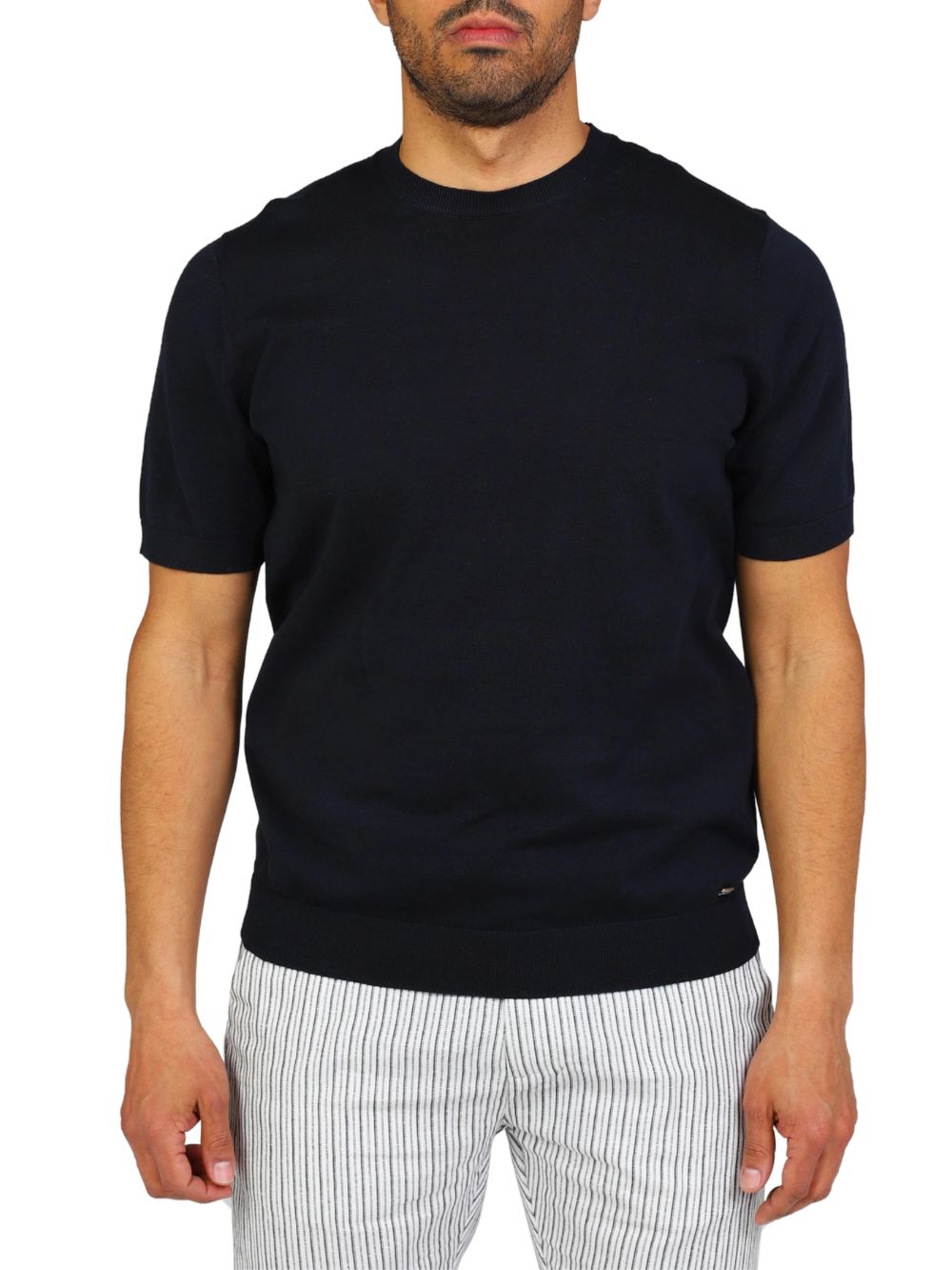 Maglia girocollo manica corta cotone MARKUP Uomo - Blue