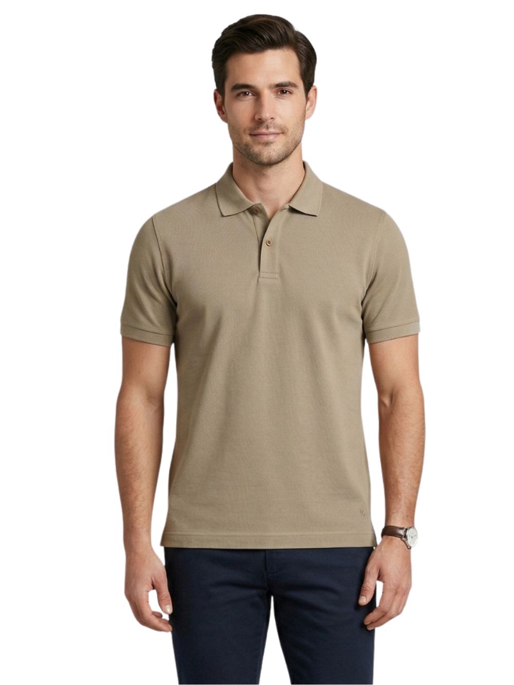 Polo manica corta piquet MARKUP Uomo - Beige