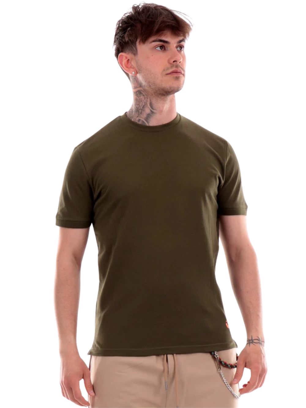 T-shirt piquet extra fine MARKUP Uomo - Verde