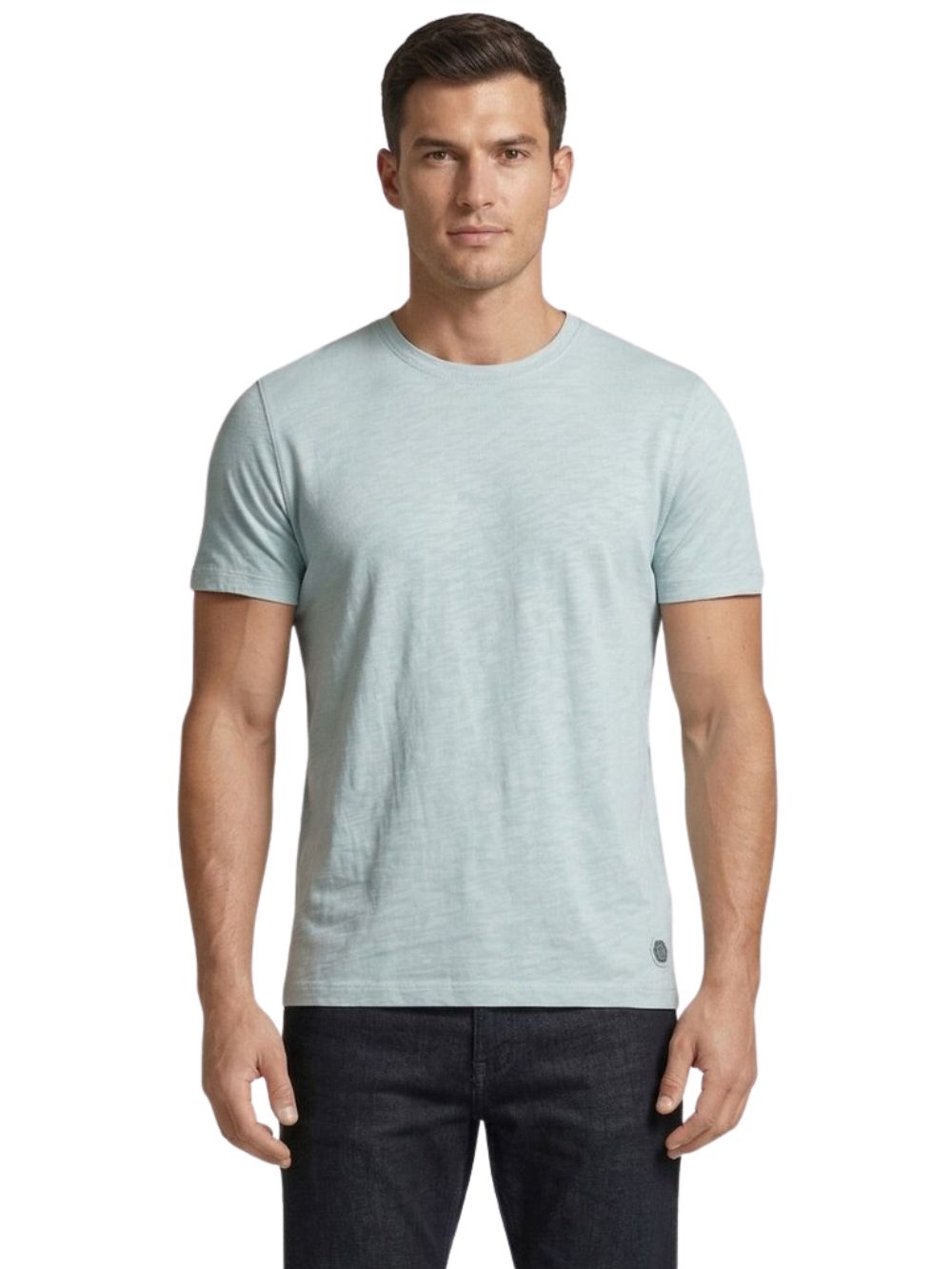 T-shirt cotone fiammato MARKUP Uomo - Blue