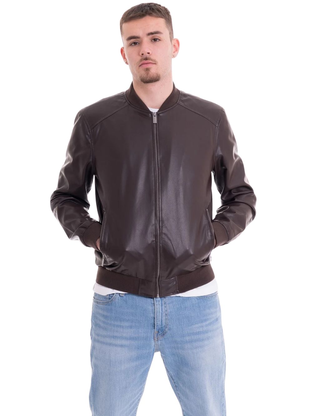 Giubbotto modello bomber MARKUP Uomo - Marrone