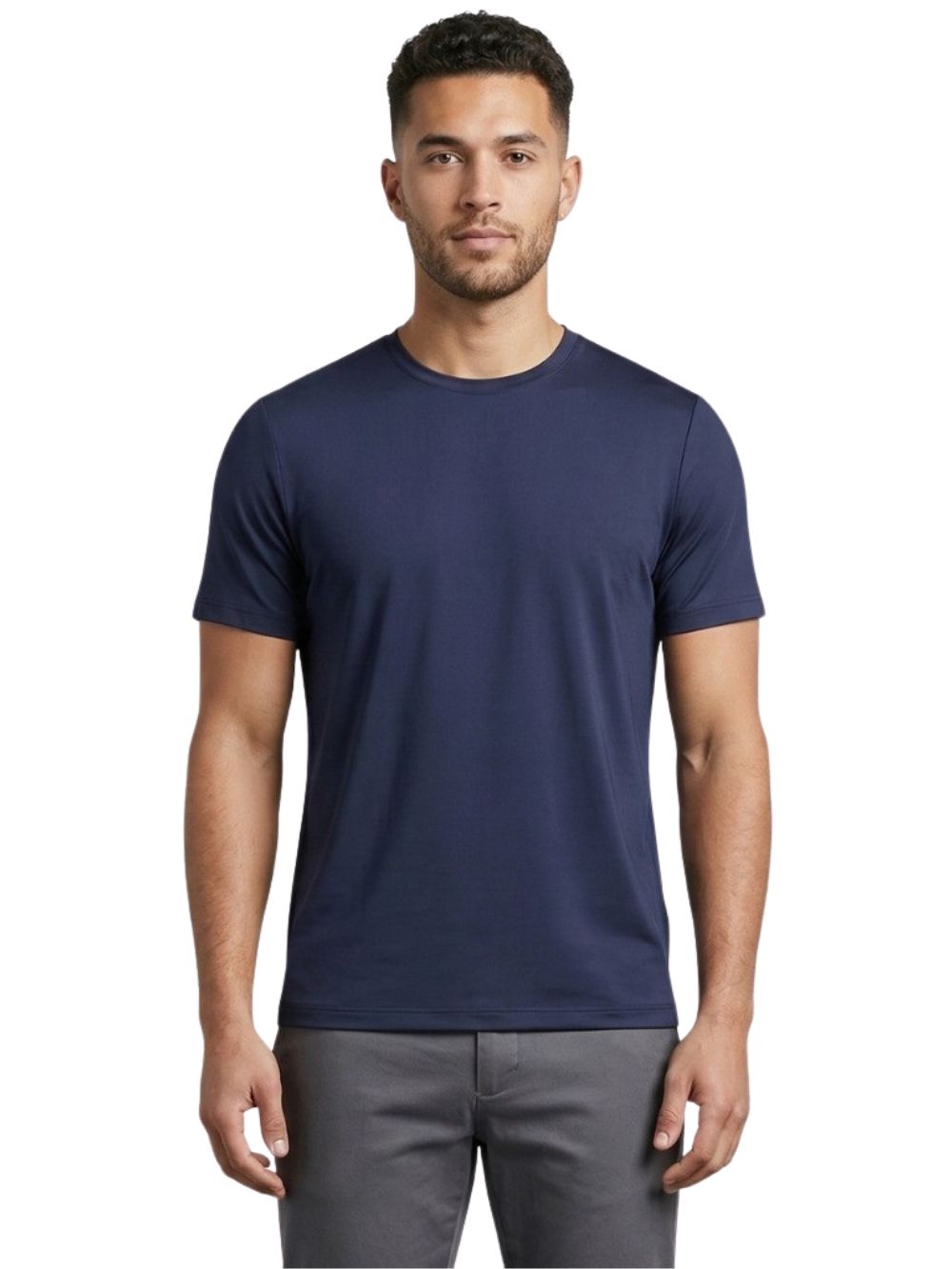T-shirt tessuto no iron MARKUP Uomo - Blue
