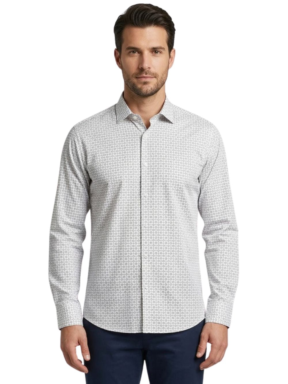 Camicia manica lunga collo italiano MARKUP Uomo - Multicolore