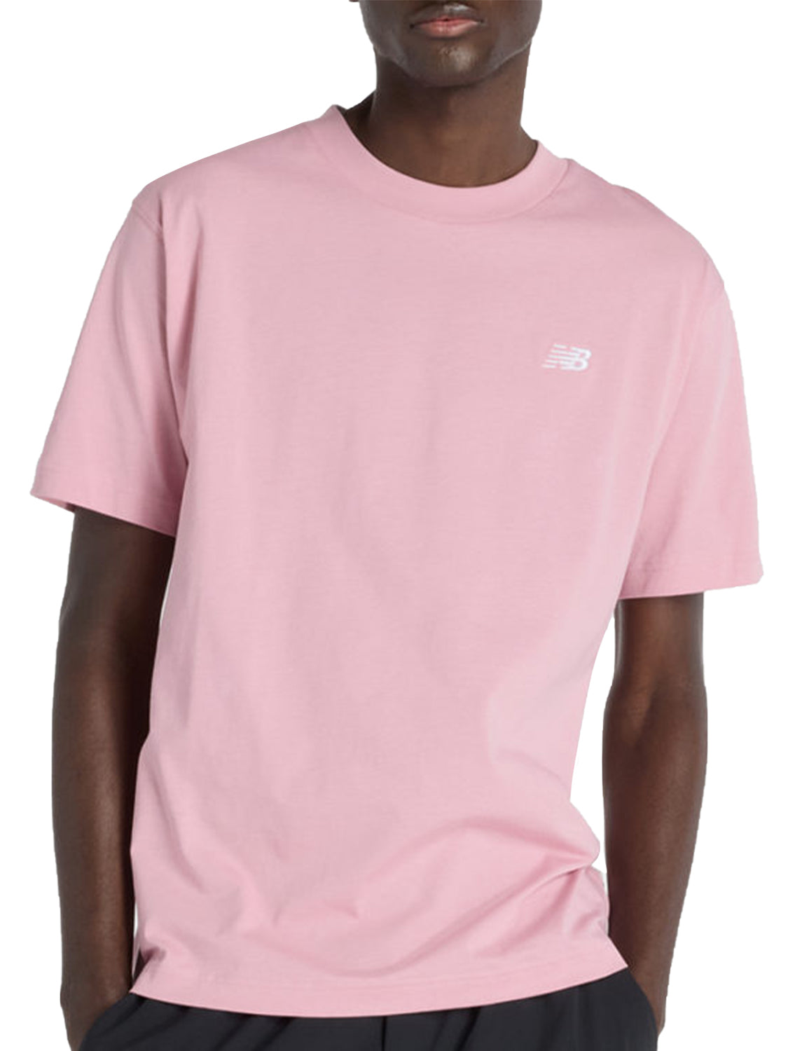 T-shirt jersey small logo NEW BALANCE Bambino - Rosa