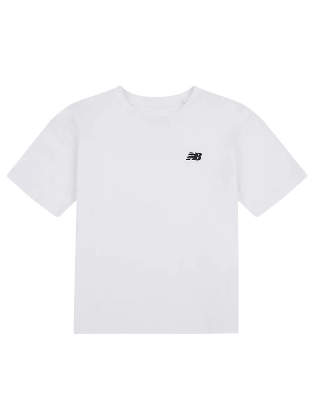 T-shirt jersey small logo NEW BALANCE Bambina - Bianco