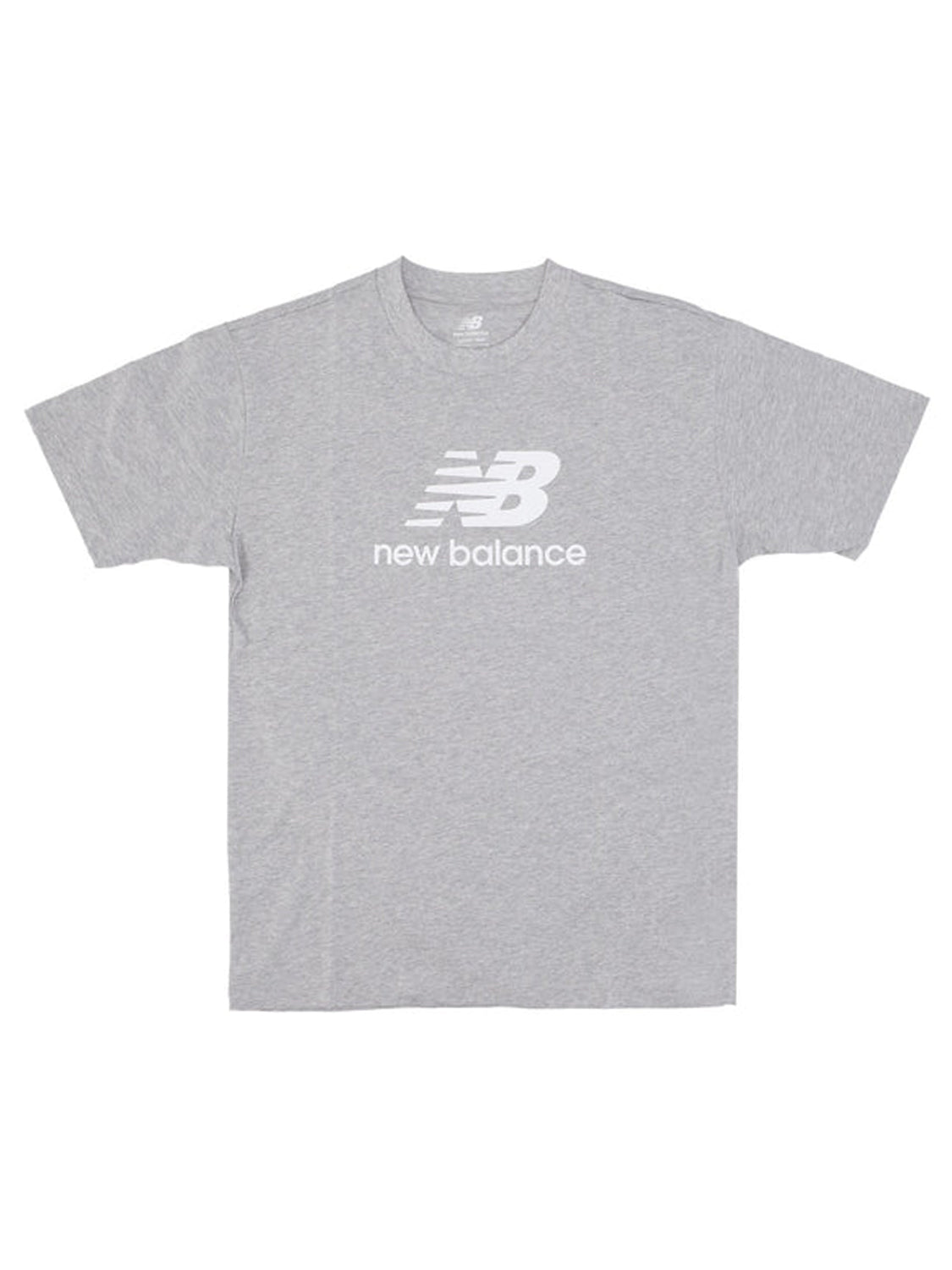 T-shirt jersey stacked logo NEW BALANCE Bambino - Grigio