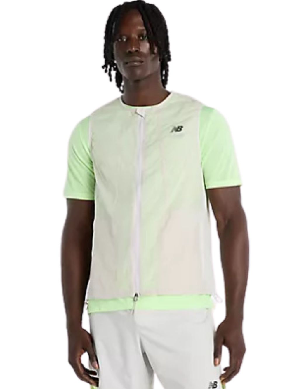 Gilet sportswear RC NEW BALANCE Uomo - Grigio