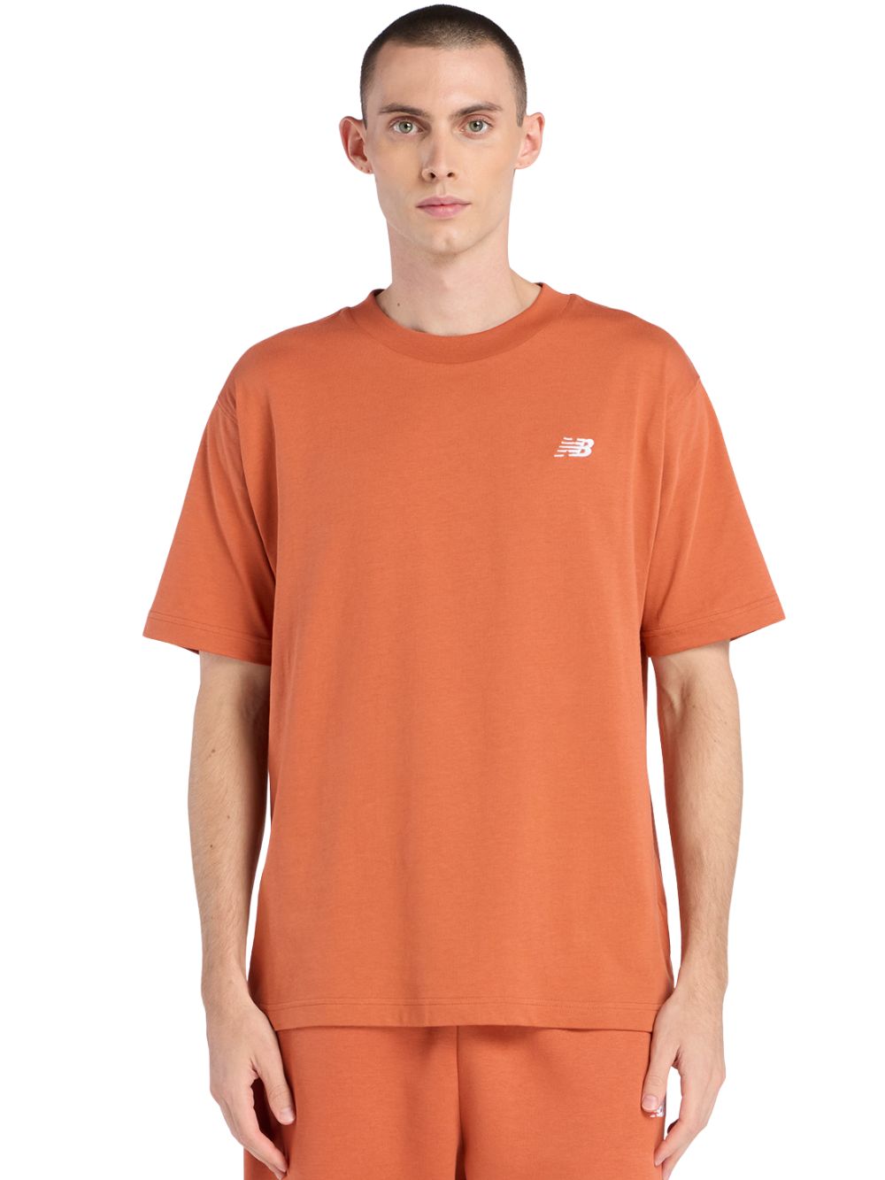 T-shirt Essentials cotton NEW BALANCE Uomo - Arancione