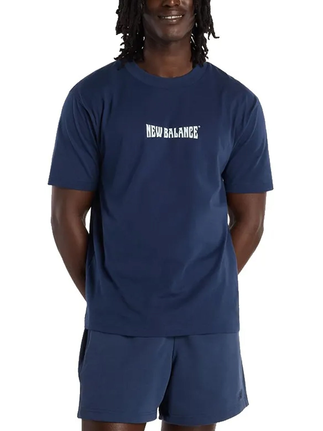 T-shirt Wavey T-Shirt - NEW BALANCE Uomo - Blue