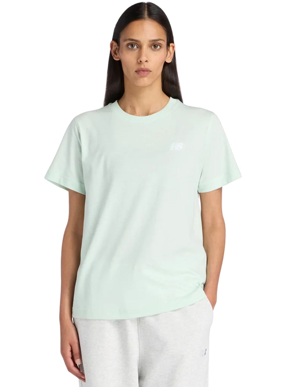 T-shirt Essentials jersey NEW BALANCE Donna - Verde
