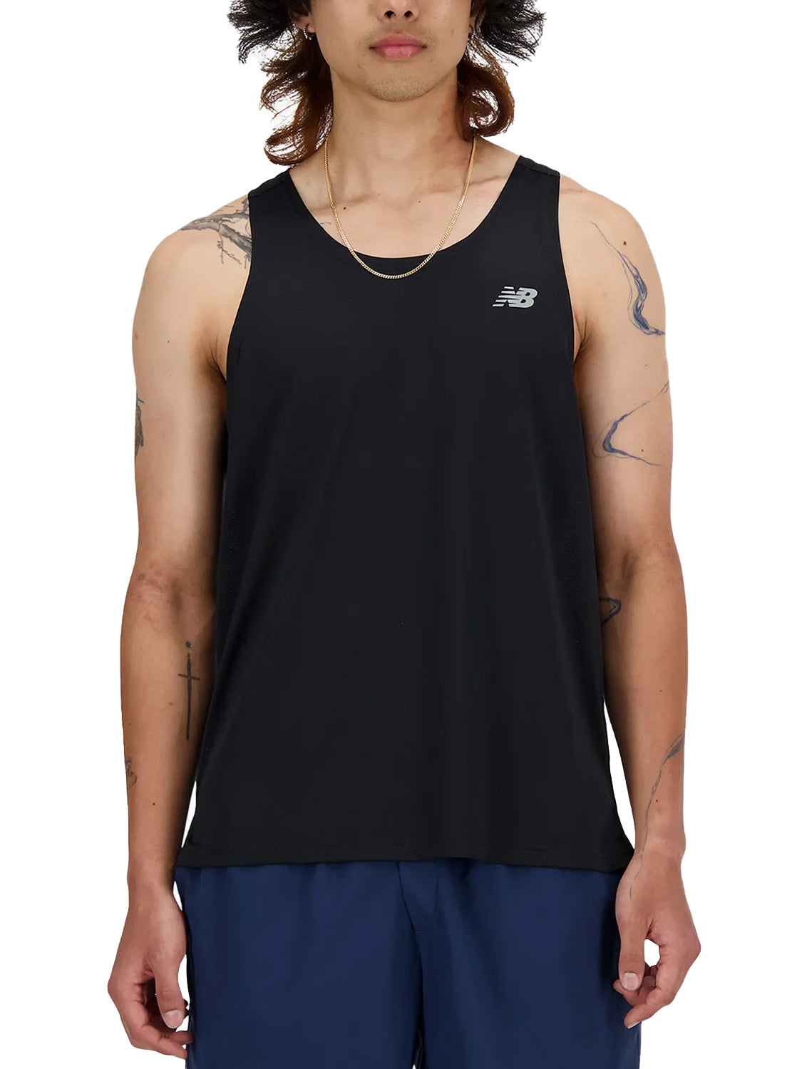 Canotta rib vest NEW BALANCE Bambino - Nero