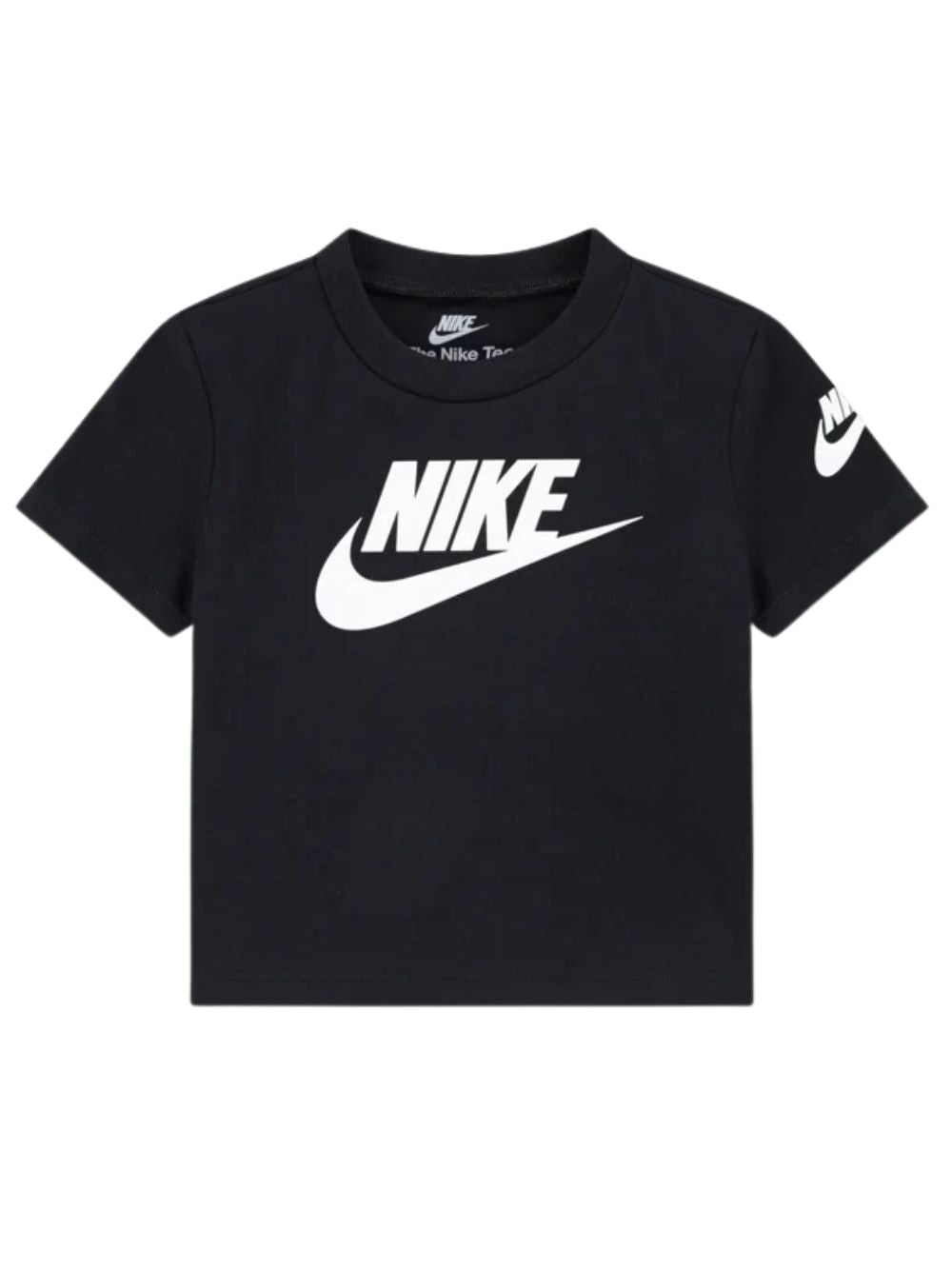 T-shirt Futura evergreen NIKE Bambino - Nero