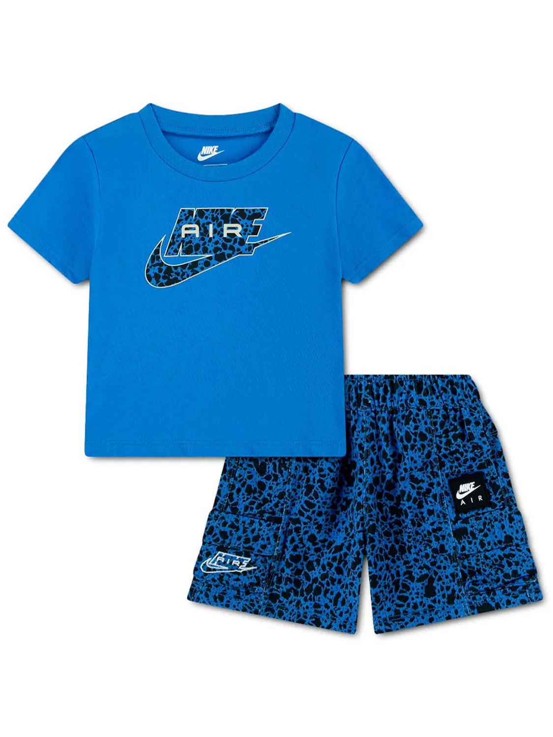 Set B Air Aop Cargo NIKE Bambino - Blue