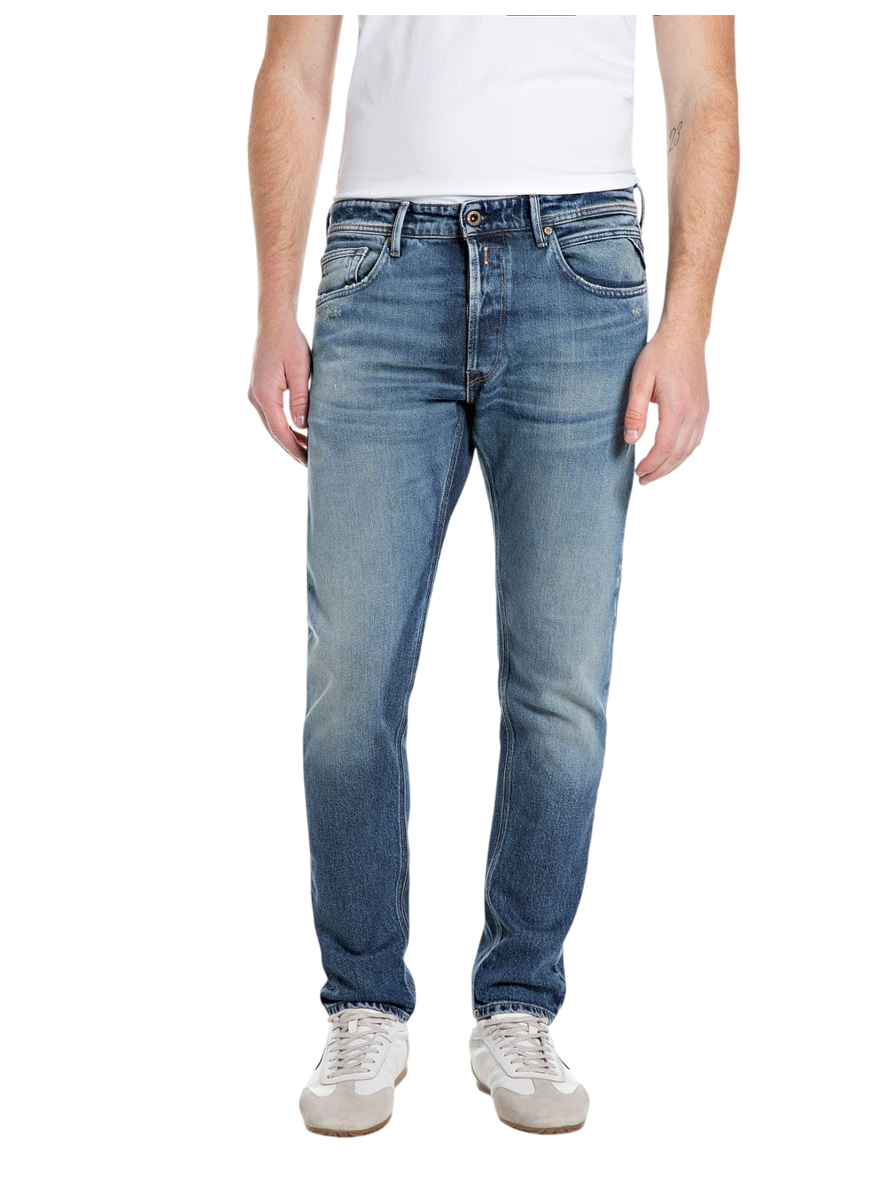 Pantalone Slim Willbi REPLAY Uomo - Blue
