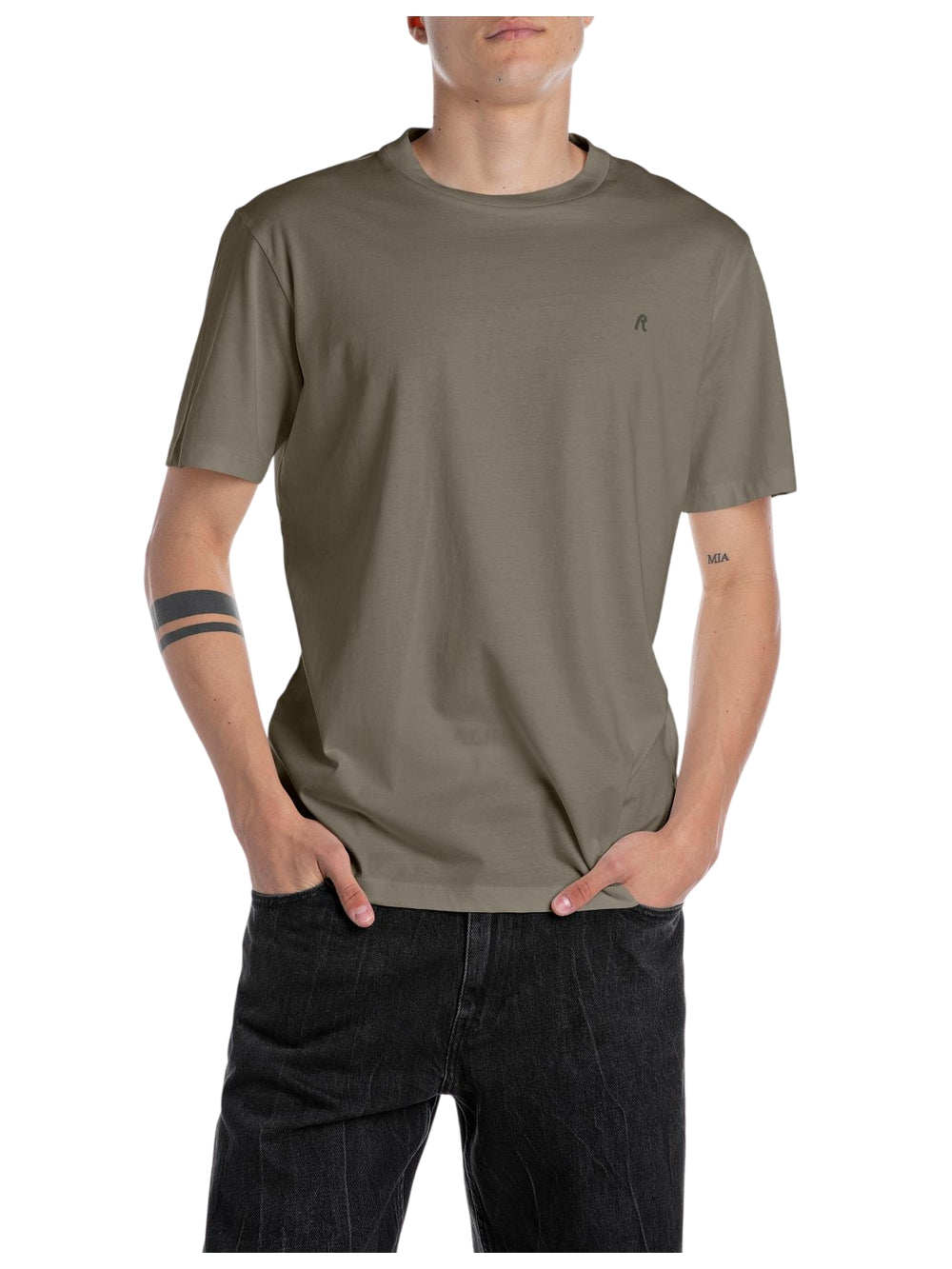 T-shirt REPLAY Uomo - Verde