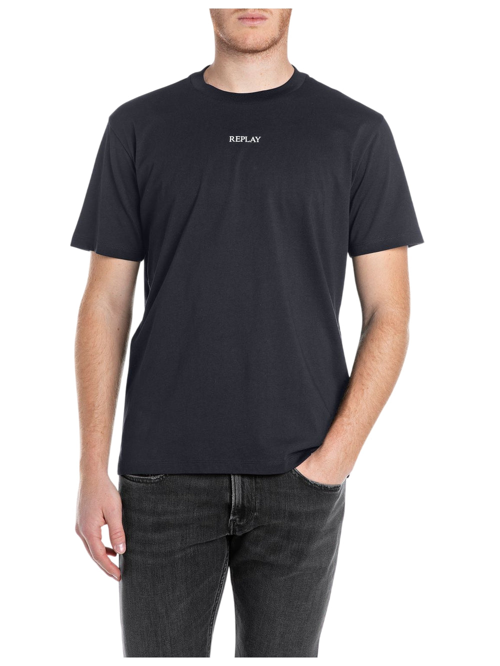 T-shirt REPLAY Uomo - Blue