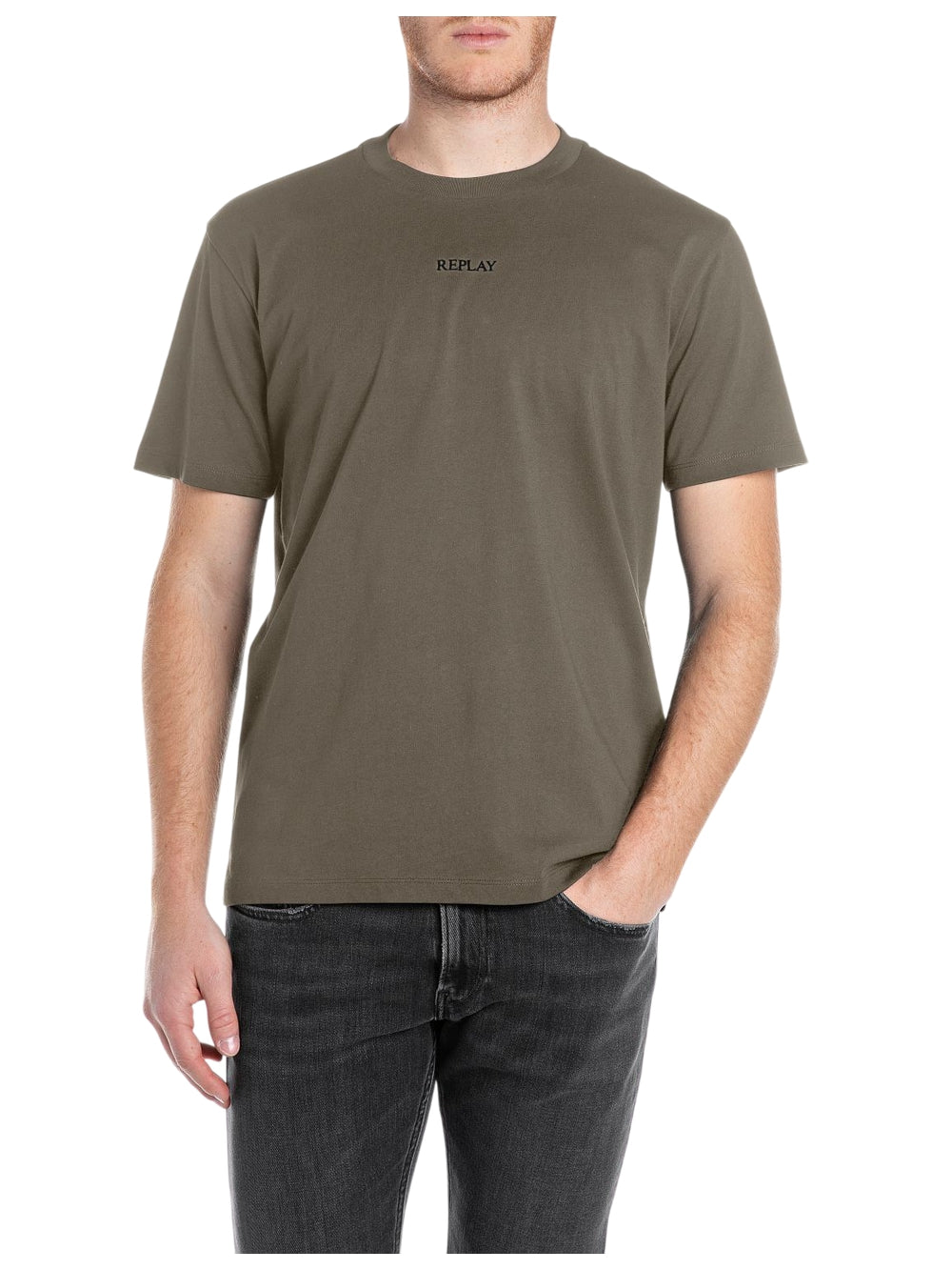 T-shirt REPLAY Uomo - Verde