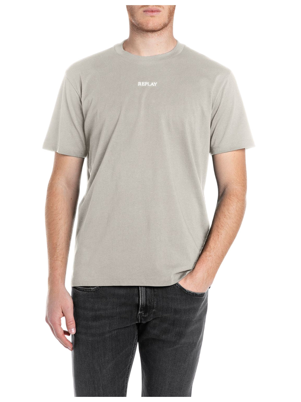 T-shirt . REPLAY Uomo - Beige
