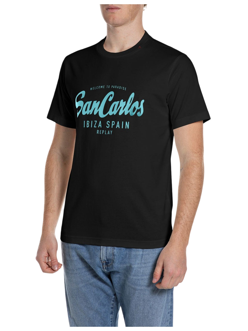 T-shirt REPLAY Uomo - Nero