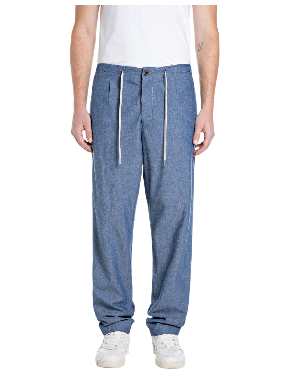 Pantalone Tapered REPLAY Uomo - Blue