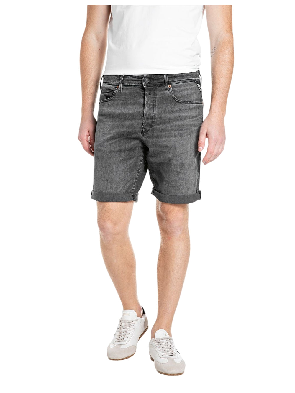 Shorts Tapered Rbj.981 REPLAY Uomo - Grigio