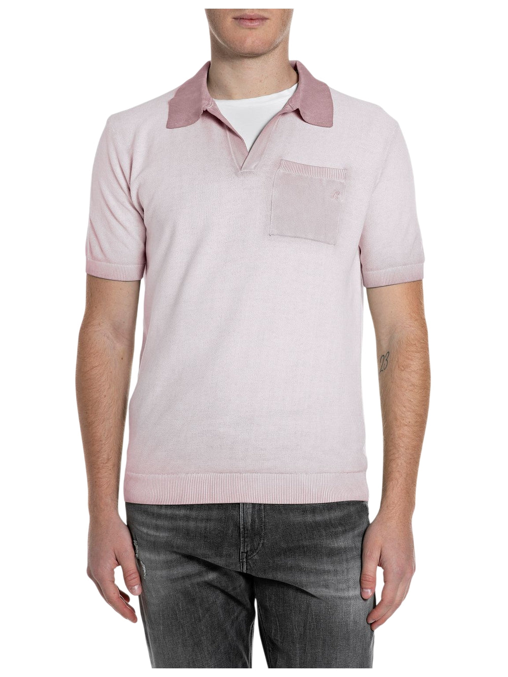 Maglia REPLAY Uomo - Rosa