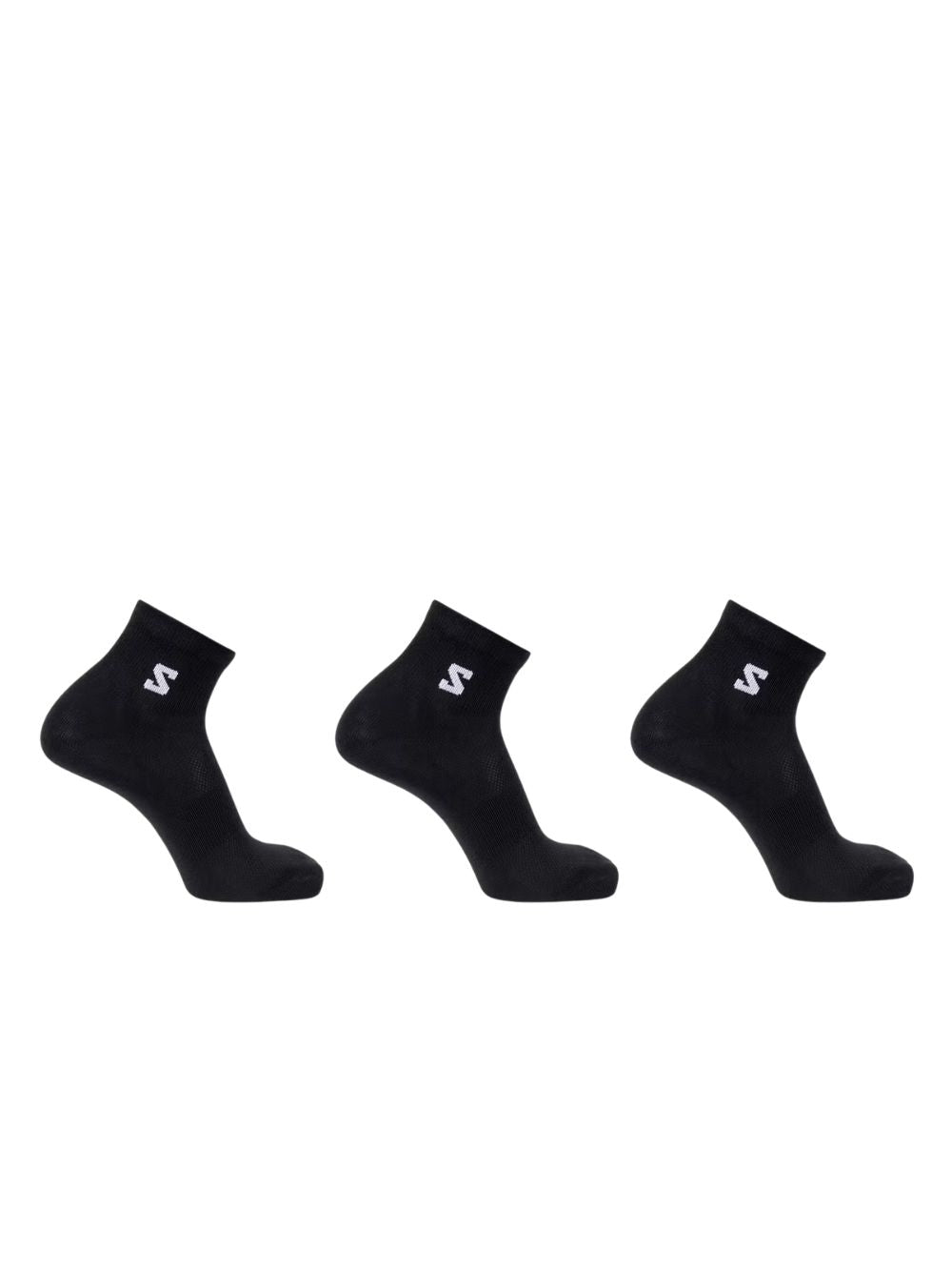 Calzini sportswear Everyday Lite Quarter 3 pack SALOMON Unisex - Nero