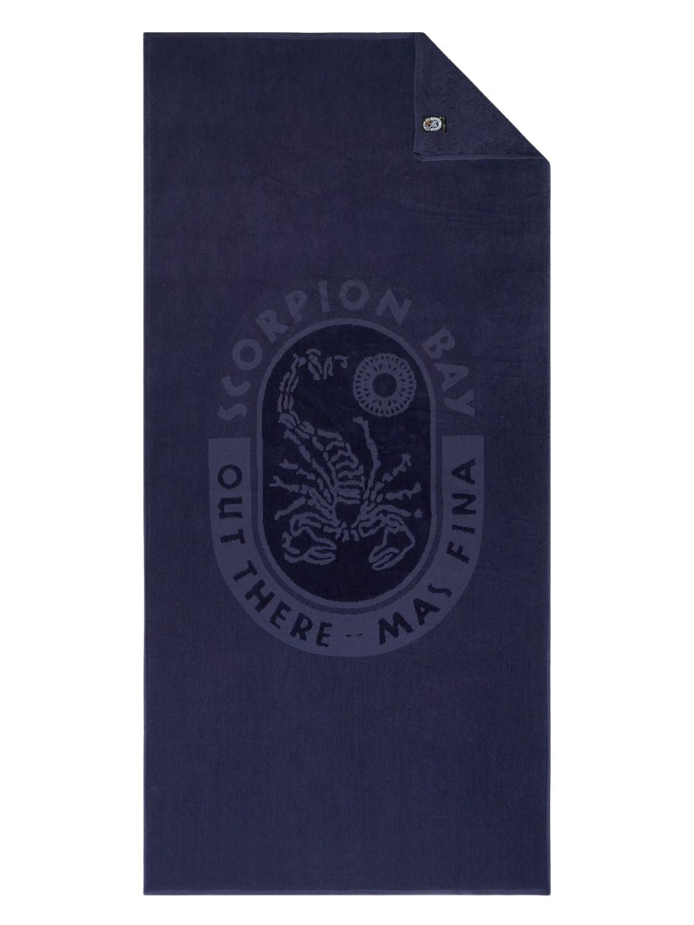 Telo mare Bath sponge jaquard velour SCORPION BAY Uomo - Blue