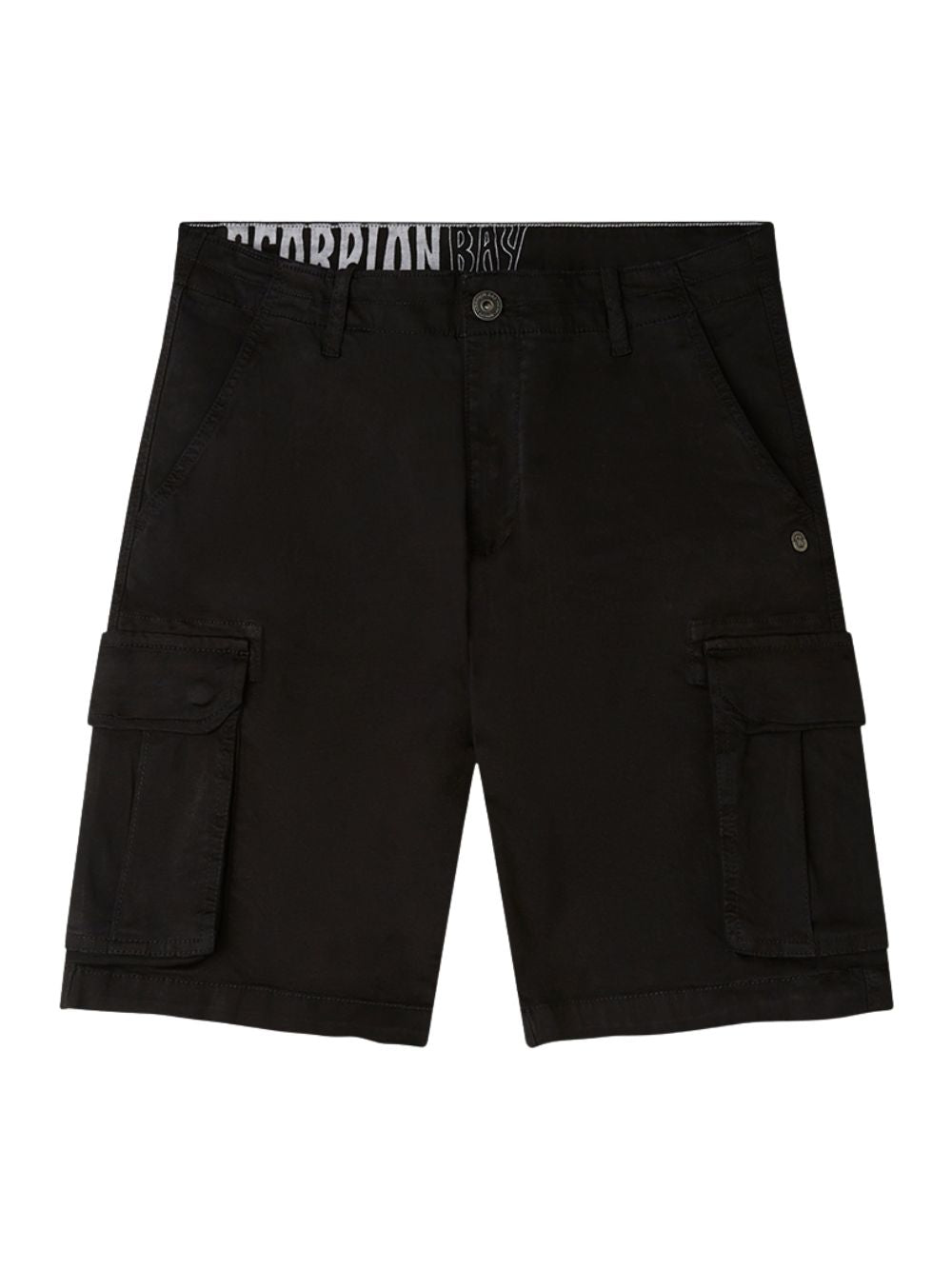 Shorts Cargo stretch cotton twill fuerte SCORPION BAY Uomo - Nero