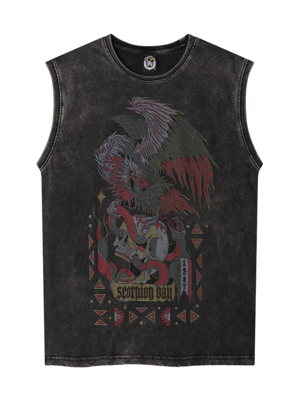 T-shirt Jersey country SCORPION BAY Uomo - Nero