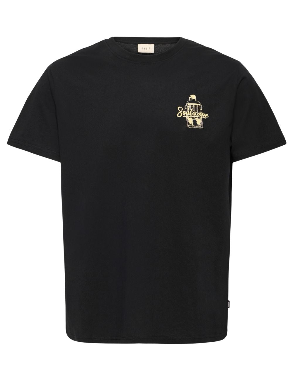 T-shirt SDTREX !SOLID Uomo - Nero