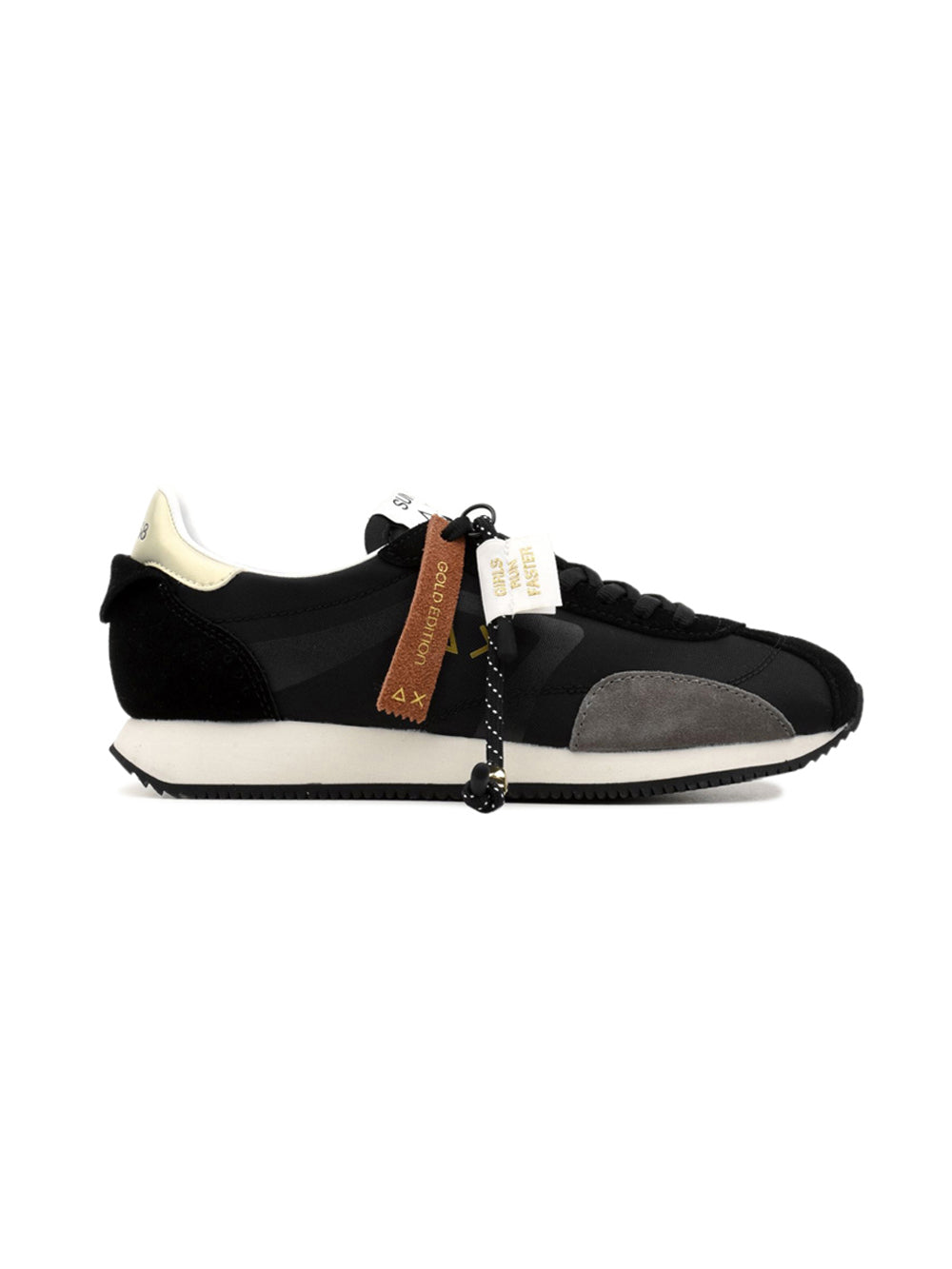 Sneakers Basse Easy Runner SUN68 Donna - Nero