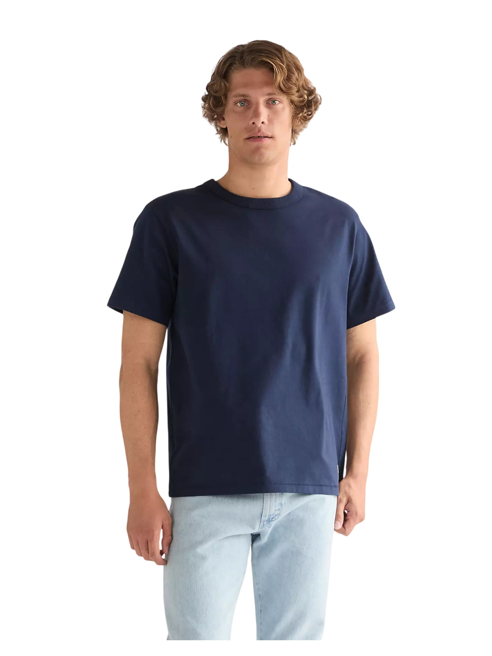 T-shirt ss solid WRANGLER Uomo - Blue