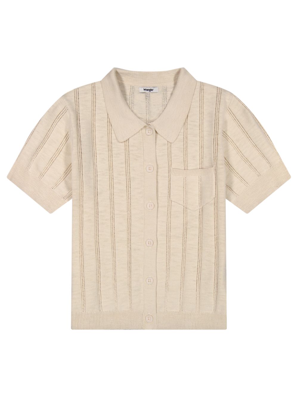 Polo one pocket WRANGLER Donna - Bianco