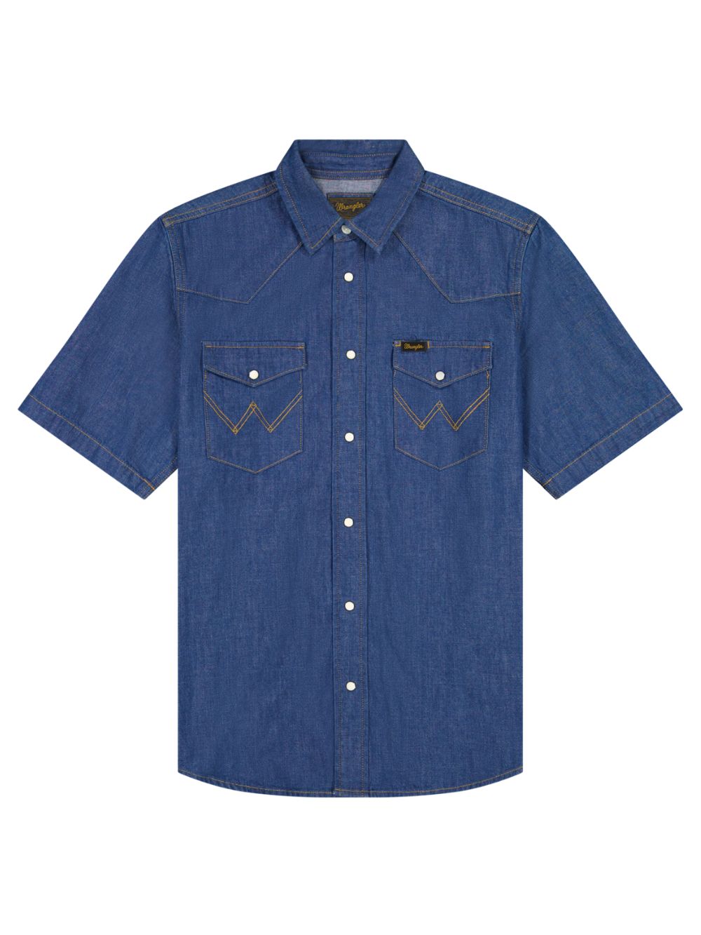 Camicia ss western WRANGLER Uomo - Blue