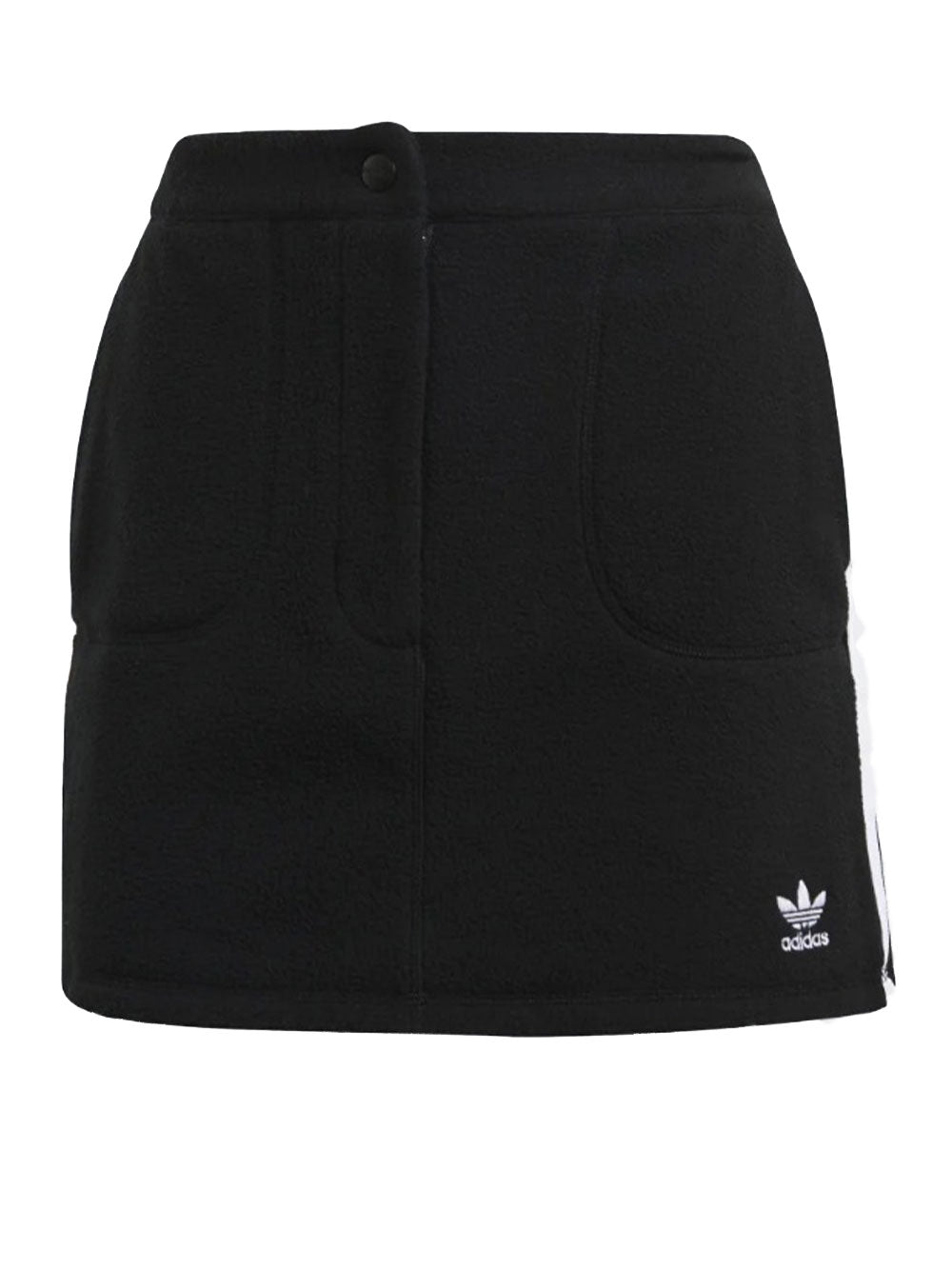 MINIGONNA ADIDAS Donna FLEECE SKIRT Nero