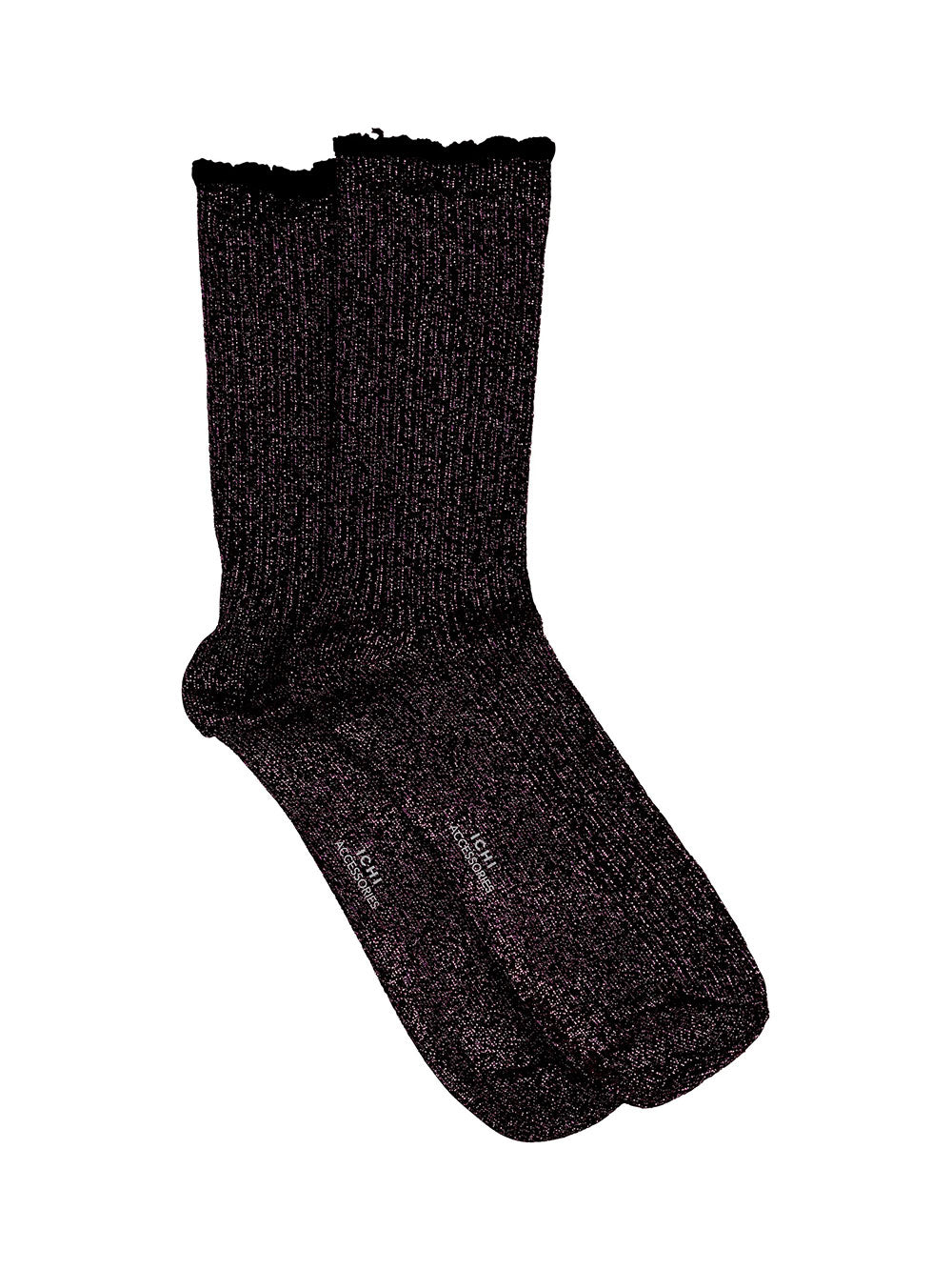 Set di 2 calzini Donna glitter, Ichi