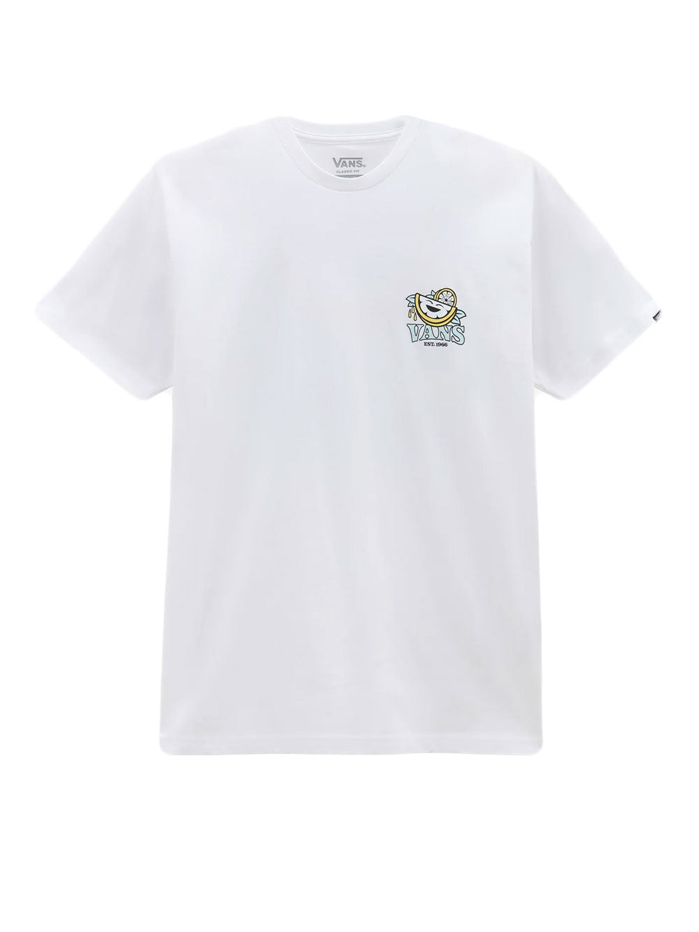 T-shirt VANS Uomo EASY PEASY SS TEE Bianco
