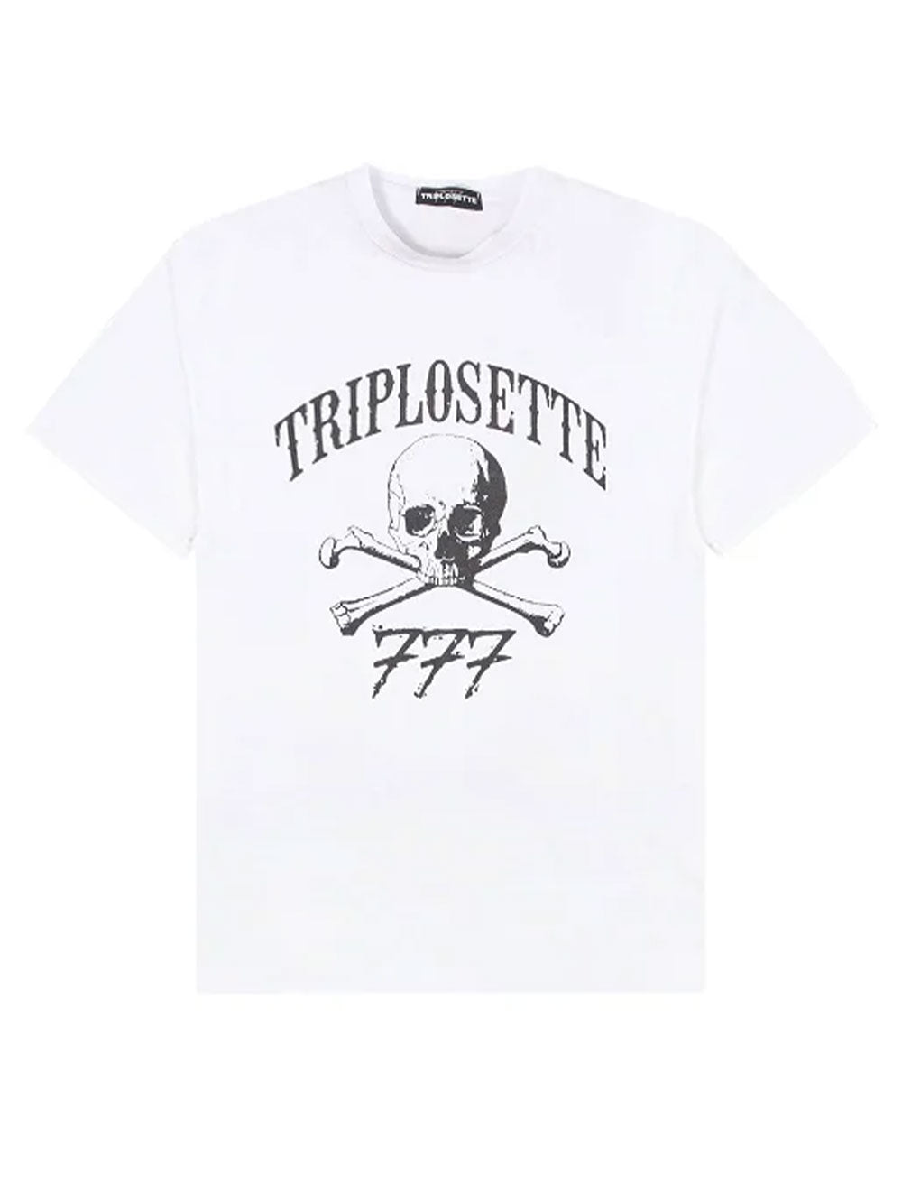 T-shirt 777 Uomo TRSM447 Bianco