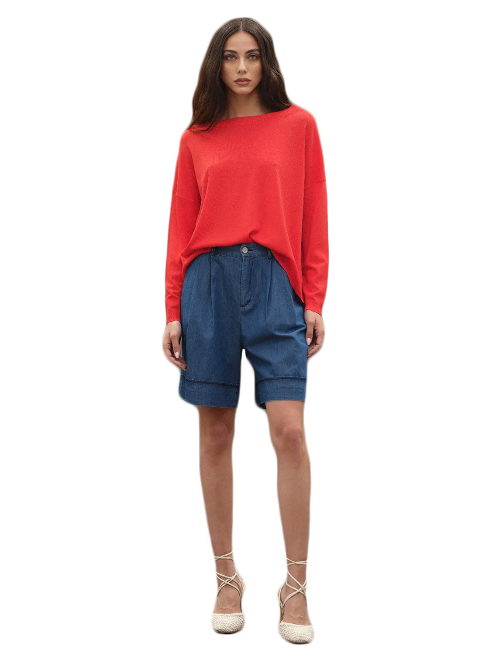 Shorts WHITE WISE Donna WW28444 Multicolore